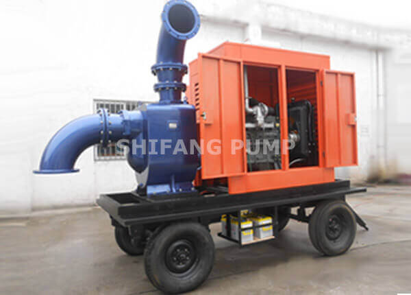 diesel engine Self-priming Sewage Pump ZW